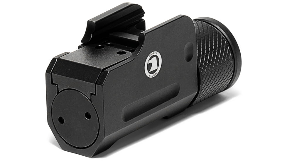 Osprey Global 500 Lumens LED Tactical Pistol Weapon Light, Lithium Metal/CR123A, Black, FL-OSP-500L