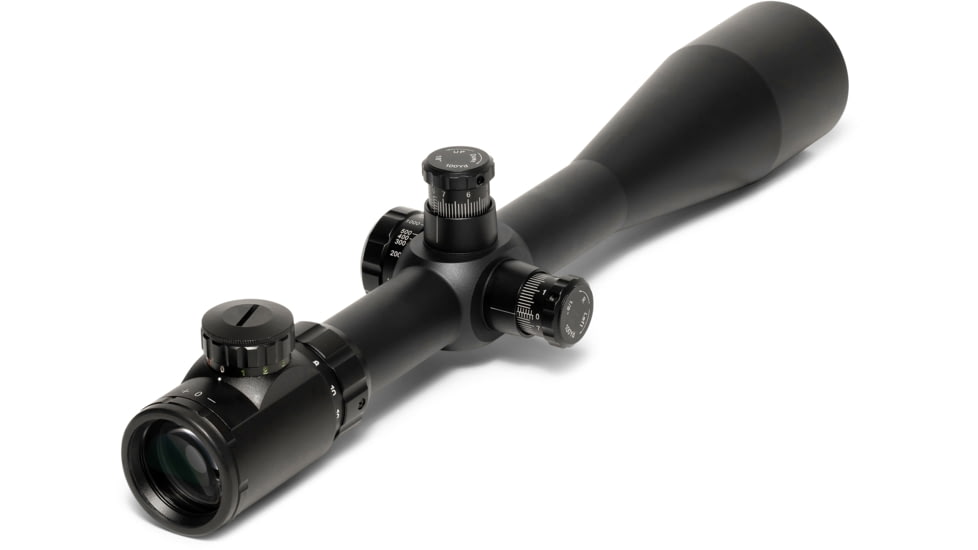 Osprey Global 6-24x50mm 30mm Tube Tactical Rifle Scope, Second Focal Plane, MilDot Reticle, Black, TA6-24x50MDG