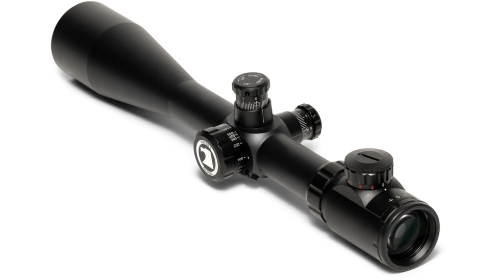 Osprey Global 6-24x50mm 30mm Tube Tactical Rifle Scope, Second Focal Plane, MilDot Reticle, Black, TA6-24x50MDG