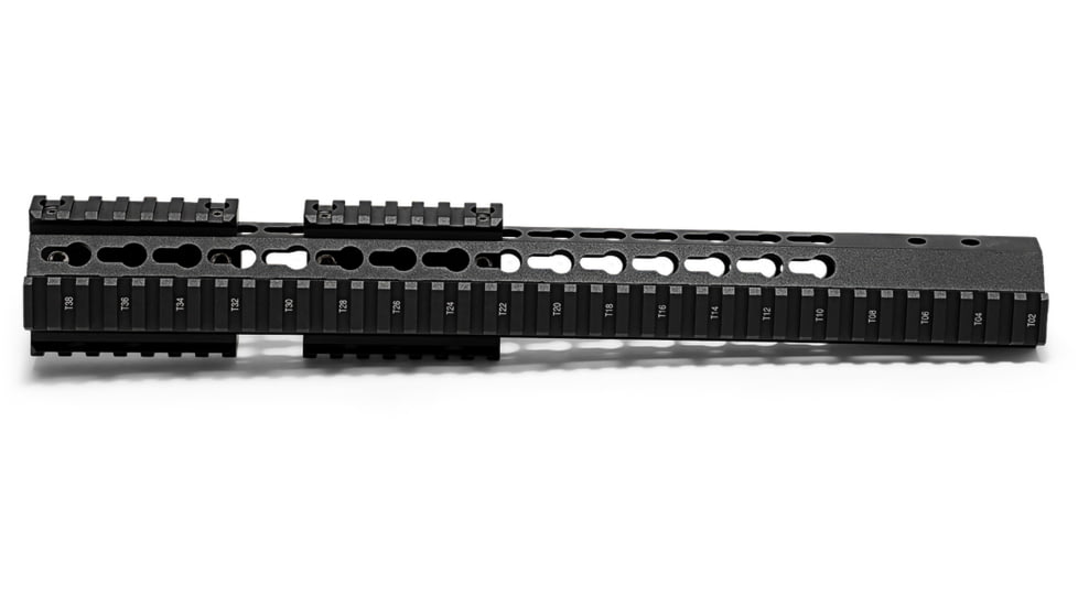 Osprey Global AR-15 Slim Handguard w/Steel Barrel Nut, 15in, Black, SHG-OSP-15IN