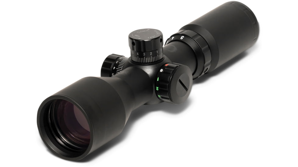 Osprey Global Compact 3-9x42mm LPVO 30mm Tube Rifle Scope, Second Focal Plane, Rangefinder Reticle, Black, CP3-9x42IRF