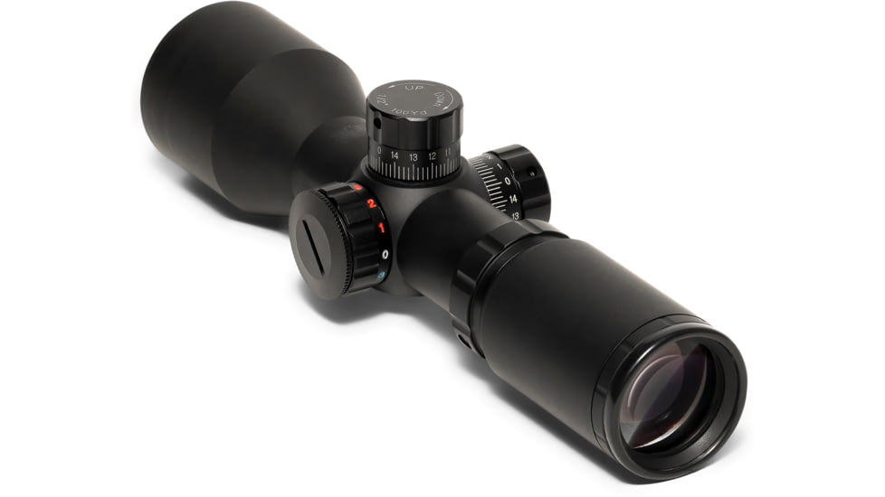 Osprey Global Compact 3-9x42mm LPVO 30mm Tube Rifle Scope, Second Focal Plane, Rangefinder Reticle, Black, CP3-9x42IRF