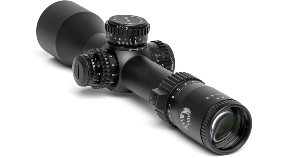 Osprey Global ED Glass 2.5-20x50mm 34mm Tube Rifle Scope, First Focal Plane, Glass Etched, Black, ED2.5-20X50FFP