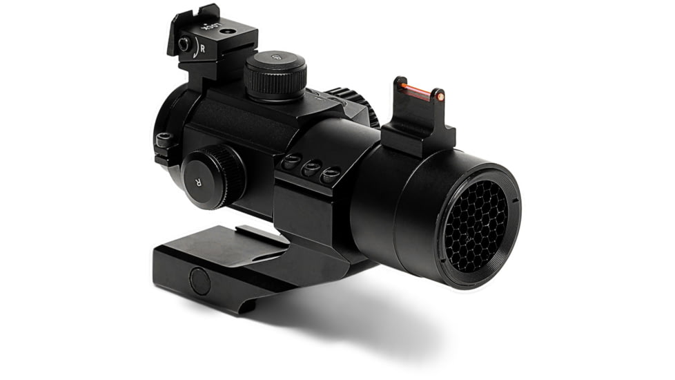 Osprey Global Fiber Optic 1x30mm Reflex Red Dot Sight, 5 MOA Dot Reticle, Black, OSP-RD-FO