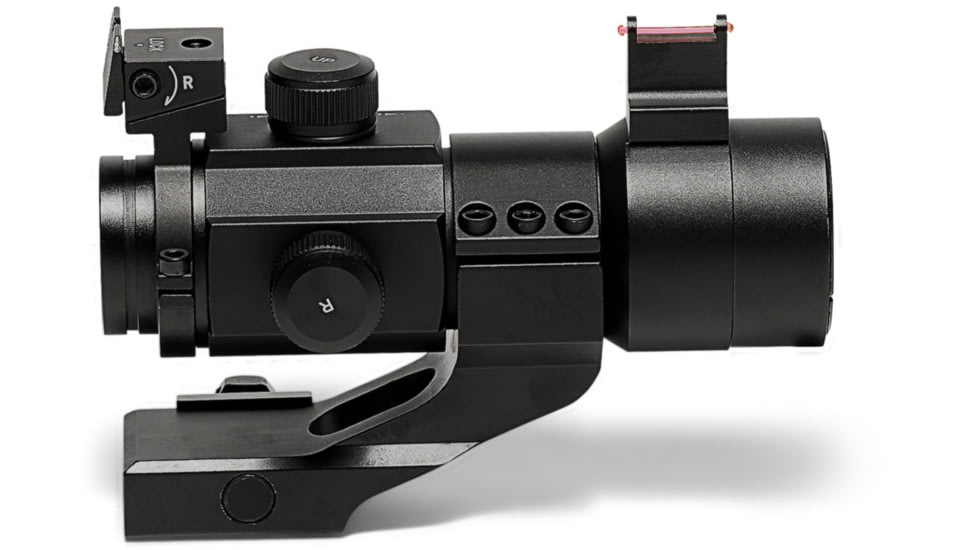 Osprey Global Fiber Optic 1x30mm Reflex Red Dot Sight, 5 MOA Dot Reticle, Black, OSP-RD-FO