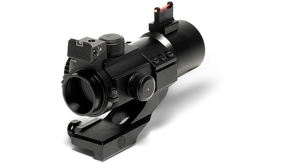 Osprey Global Fiber Optic 1x30mm Reflex Red Dot Sight, 5 MOA Dot Reticle, Black, OSP-RD-FO