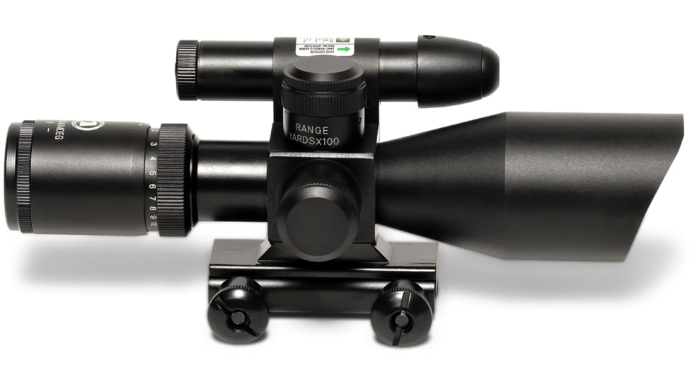 Osprey Global Standard 2.5-10x40mm LPVO 1in Tube Rifle Scope, Second Focal Plane, MilDot Reticle, Black, SD2.5-10x40MDG
