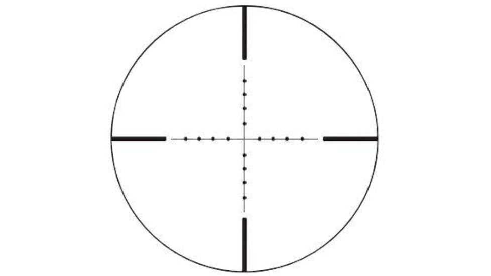 Osprey Global Standard 4x32mm 30mm Tube LPVO Rifle Scope, MilDot Reticle, Black, SD4X32MD