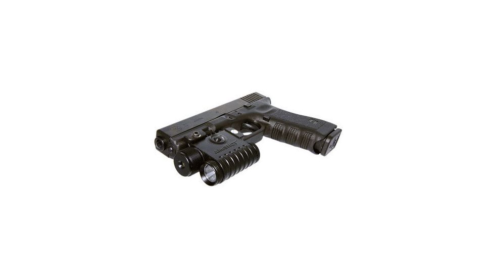 Osprey Pistol Green Laser Flashlight Combo with Rail Mount and Trigger Mount, 8268