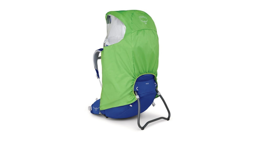 Osprey Poco Child Carrier Raincover, Electric Lime, One Size, 10002106