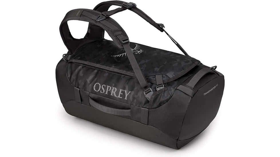 Osprey Transporter 40, Camo Black, One Size, 10002841