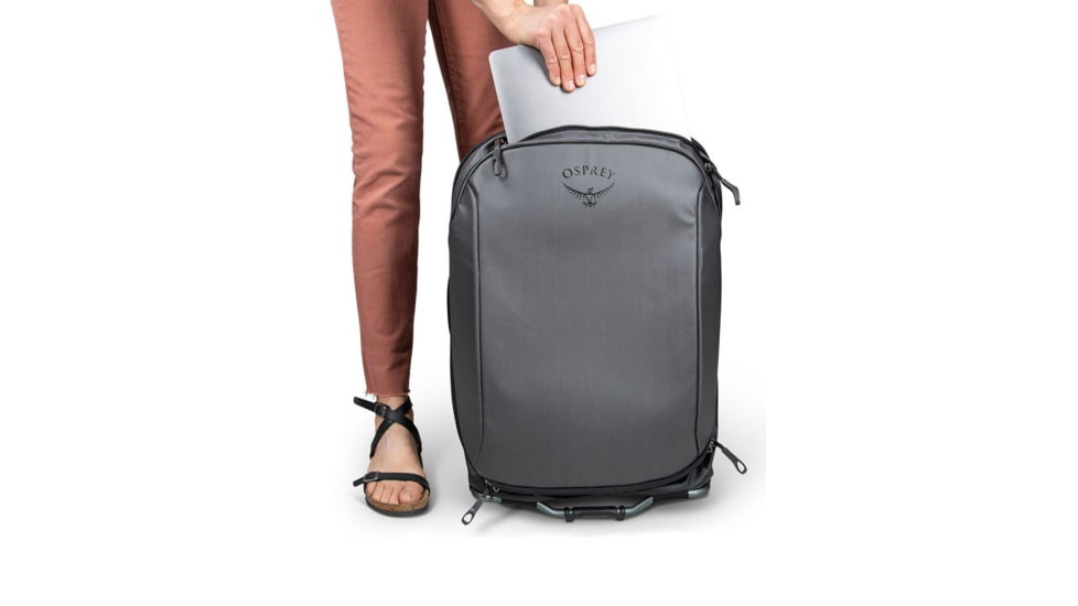 Osprey Transporter Wheeled Global Carry On 33, Pointbreak Grey, One Size, 10002824