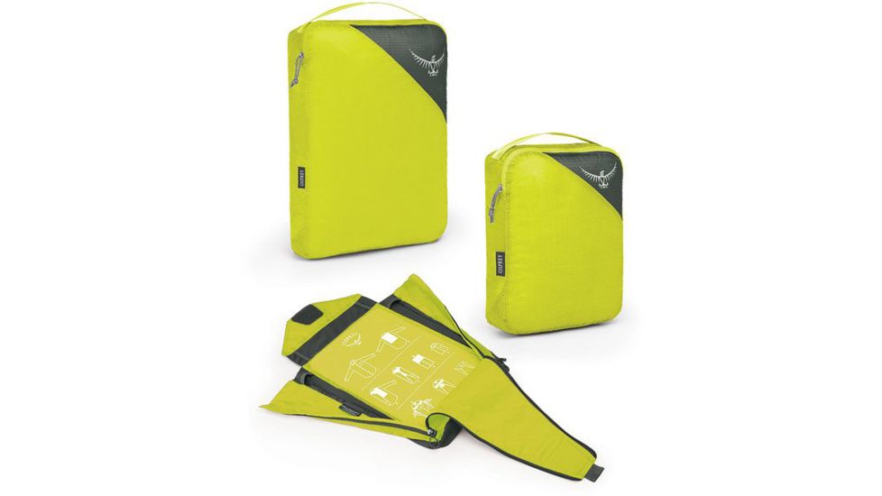 Osprey Ultra Light Travel Set, Electric Lime, One Size, 10001283
