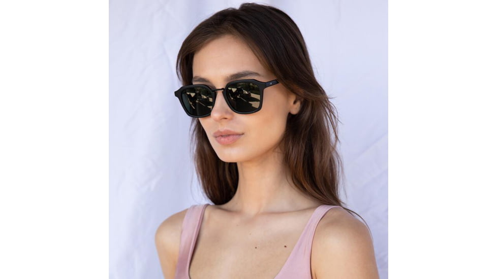 OTIS MODERN AVE Sunglasses, Eco Matte Black/Grey Polar, 50-21-140, 144-2101P