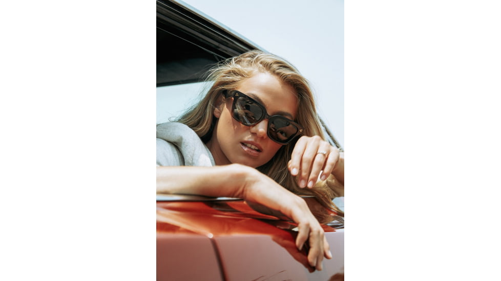 OTIS OSKA Sunglasses, Black Dark Havana/Grey Polar, 54-21-145, 132-2003P-IC