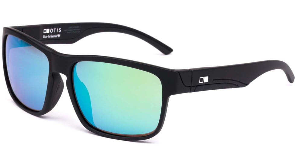 OTIS Rambler Sport X Sunglasses - Mens, Matte Black Frame/Green Polarized Lens, 179-2203LL