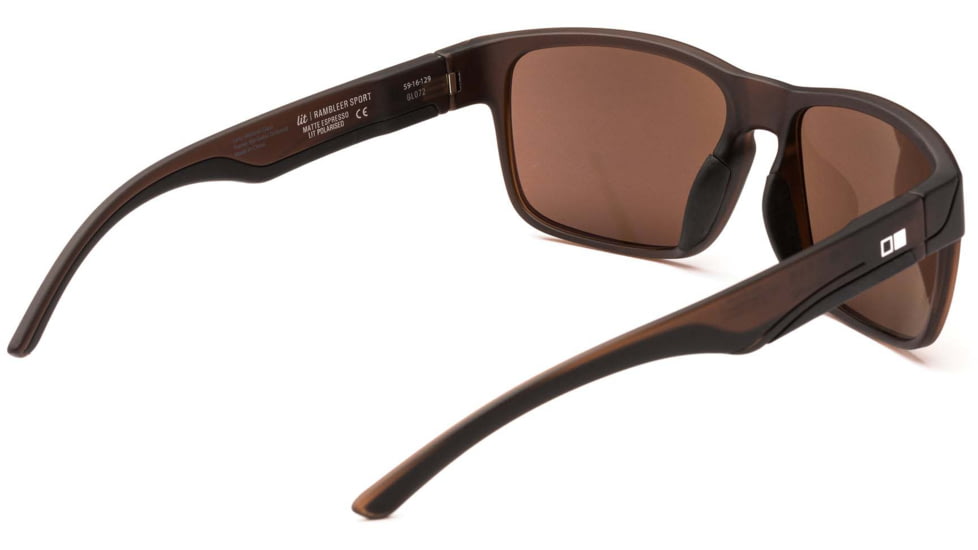 OTIS Rambler Sport X Sunglasses - Mens, Matte Espresso Frame/Brown Polarized Lens, 179-2202LL