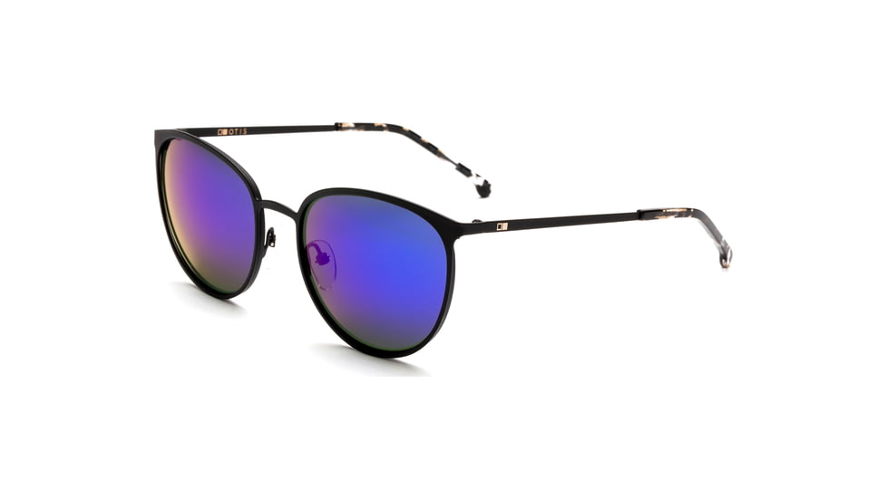OTIS RUMOURS REFLECT Sunglasses - Womens, Matte Black/Flash Mirror Violet, 54 - 20 - 135, 13-2001
