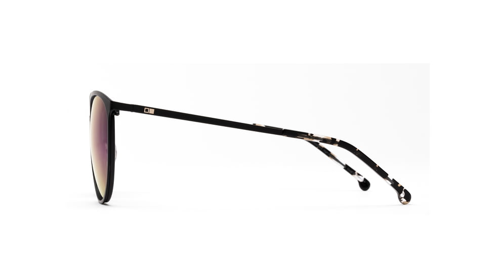 OTIS RUMOURS REFLECT Sunglasses - Womens, Matte Black/Flash Mirror Violet, 54 - 20 - 135, 13-2001