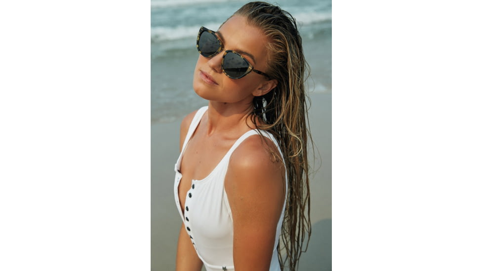 OTIS SCARLETT Sunglasses - Womens, Dark Tort/Neutral Grey Polar, 55-19-140, 133-2002P-IC