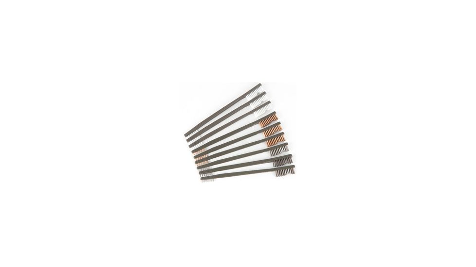 Otis Technology All Purpose Brushes Pack - 9 Pack, Blue/Bronze/Steel, Small, FG-316-BP