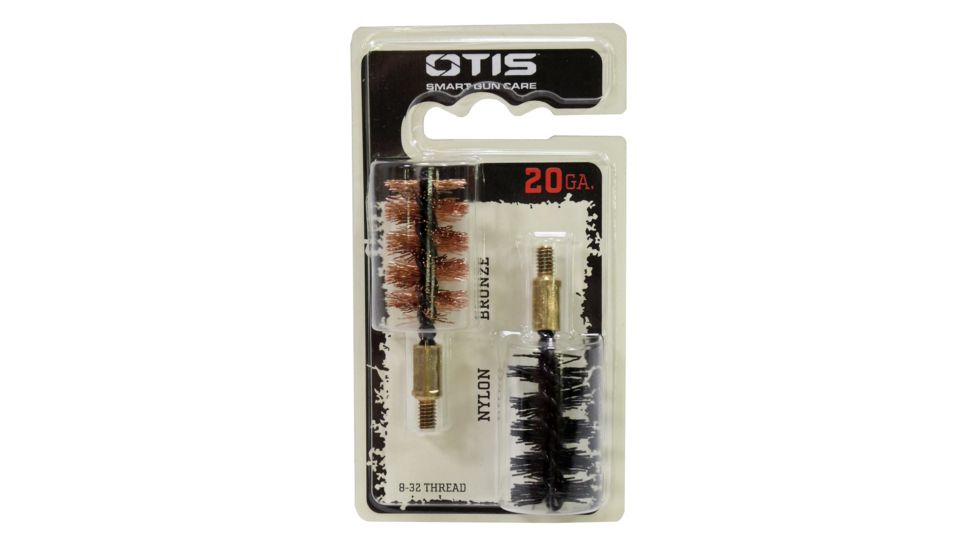 Otis Technology Bore Brush, 2 Pack, Black, 20 ga, FG-520-NB