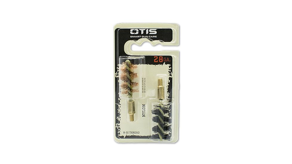 Otis Technology Bore Brush, 2 Pack, Black, 28 ga, FG-528-NB