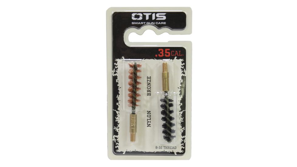 Otis Technology Bore Brush, 2 Pack, Black, .35 cal, FG-335-NB