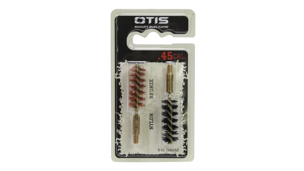 Otis Technology .44Cal - .45Cal Bore Brush - 2 Pack, Dual Color, FG-345-NB