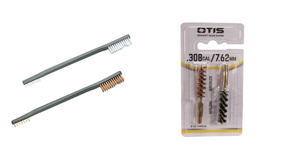 Otis Technology Bore Brush, 2 Pack, Black, Bronze
