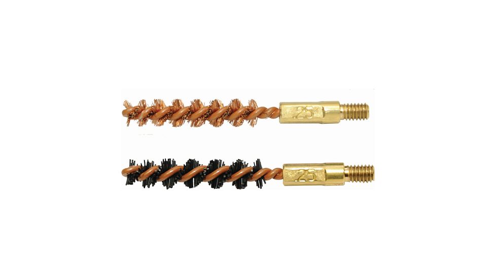 Otis Technology Bore Brush, 6.5mm, 2 Pack, 1 nylon/1 bronze, Small, FG-265-NB