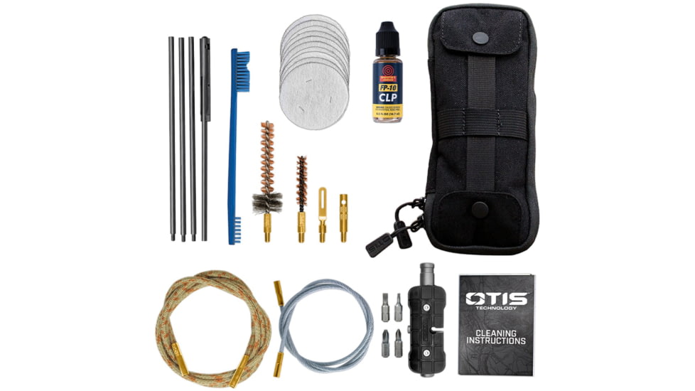 Otis Technology .223Cal/5.56mm Defender Series Cleaning Kit, Black, FG-901-556