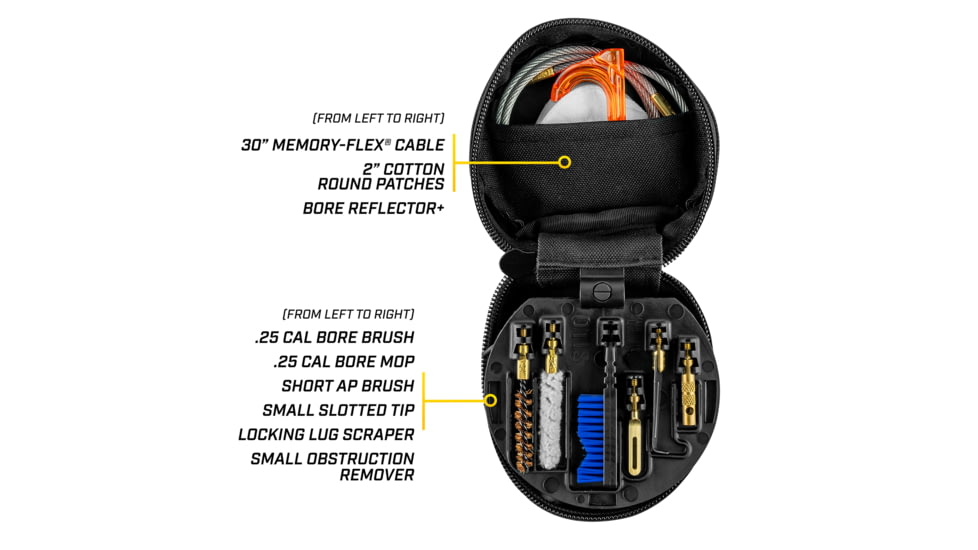 Otis Technology .223/5.56mm MSR/AR Cleaning Kit, Black