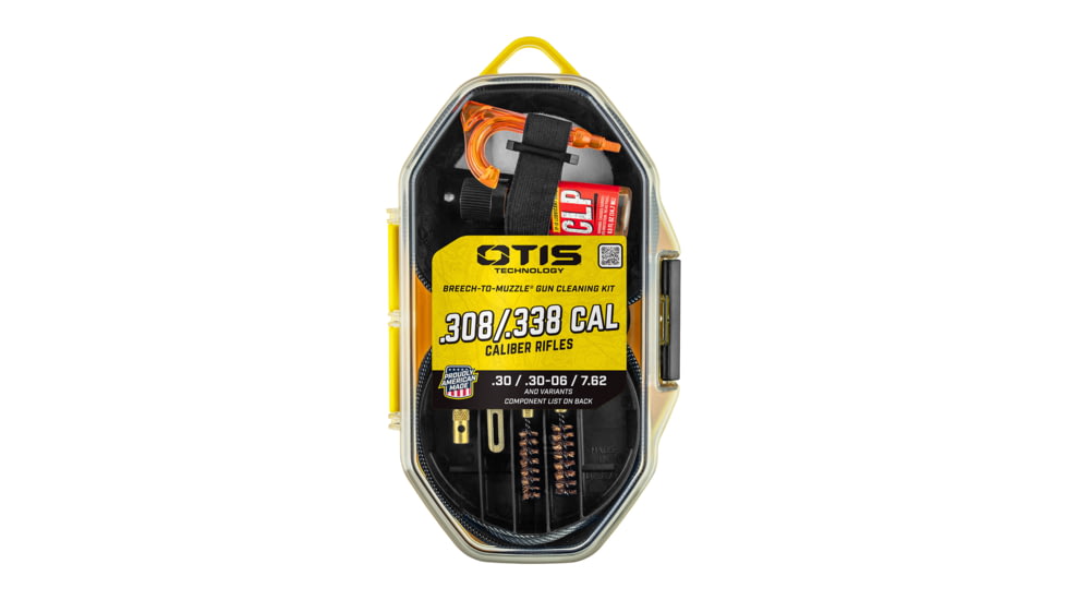 Otis Technology .308/.338 Caliber Rifle Cleaning Kit, Black