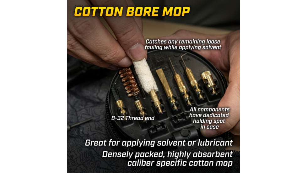 Otis Technology 9mm Pistol / Rifle Gun Cleaning Kit