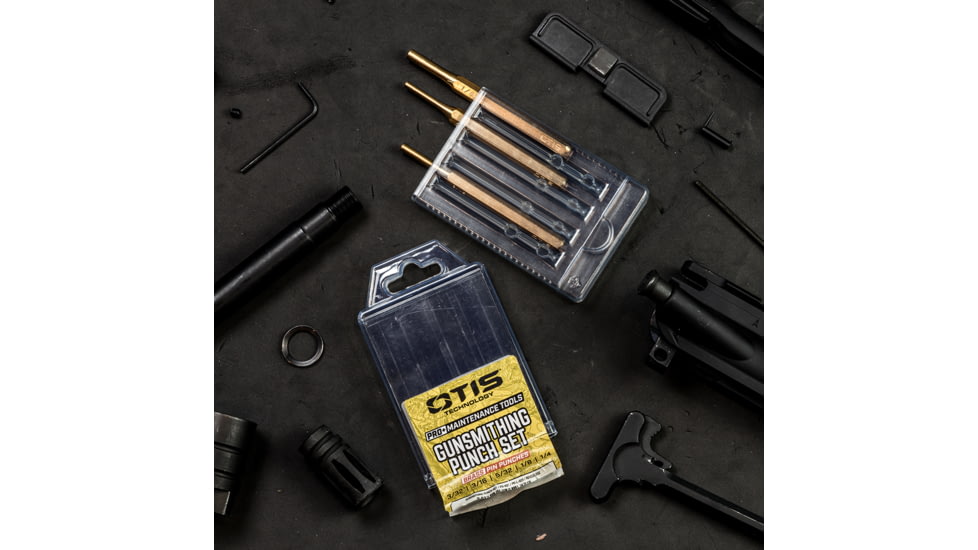 Otis Technology Brass Punch Set