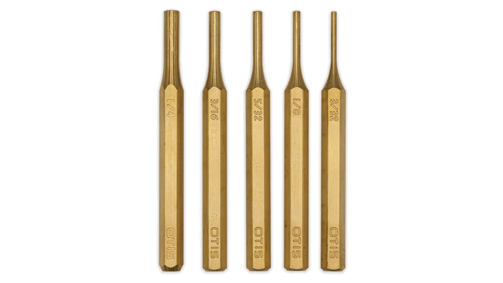 Otis Technology Brass Punch Set