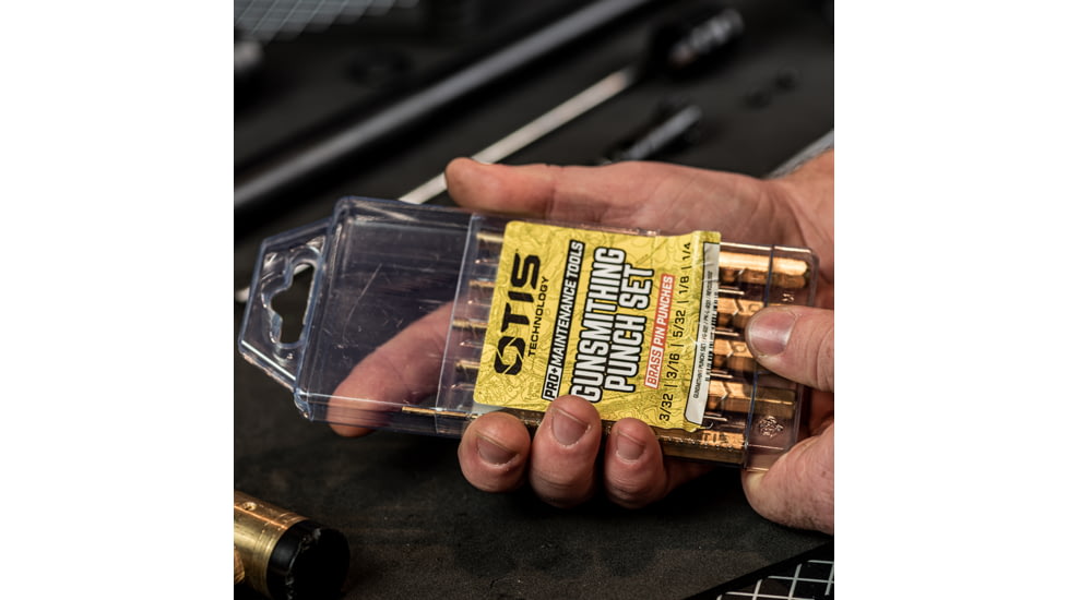 Otis Technology Brass Punch Set