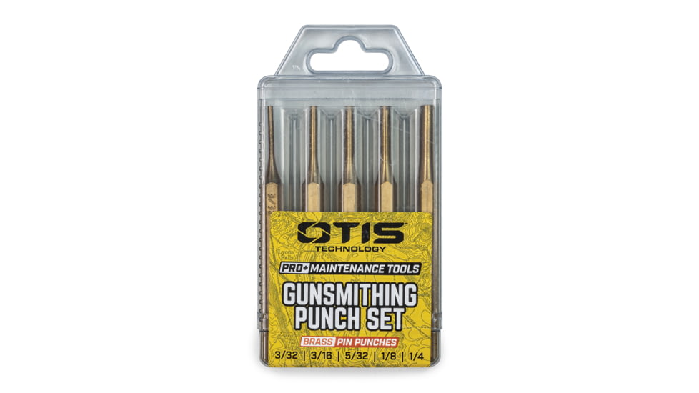 Otis Technology Brass Punch Set