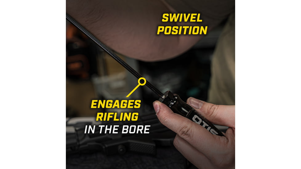 Otis Technology Gun Cleaning Rod w/ Rotating/Fixed Handle