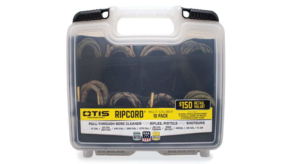 Otis Technology Ripcord Gun Cleaning Kit, 10 Pack, Large FG-RC-SET1 / Ripcord Pack