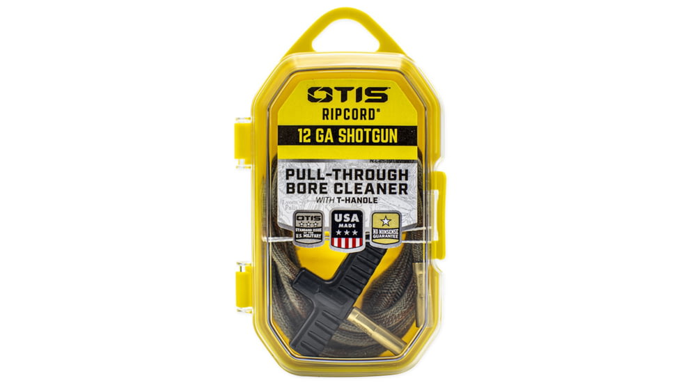 Otis Technology Ripcord Gun Cleaning System, Tan/Orange, Small 12 GA Shotgun, FG-RC-512