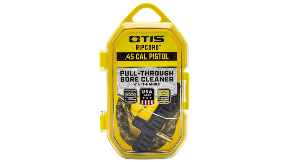 Otis Technology Ripcord Pull-Through Bore Cleaner, .45Cal Ripcord, Dual Color, 36in, FG-RC-345