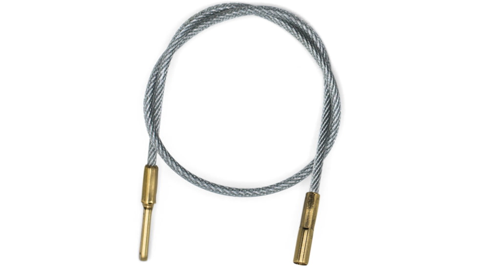 Otis Technology Small Cal Rifle Cleaning Cable, 12 in, .17 cal, 5-40 Threads, Black, IP-C-177-12
