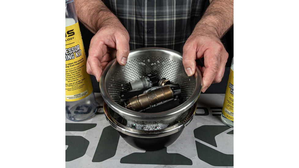 Otis Technology Suppressor Cleaning Fluid Concentrate, 16 oz, IP-916-SCFC