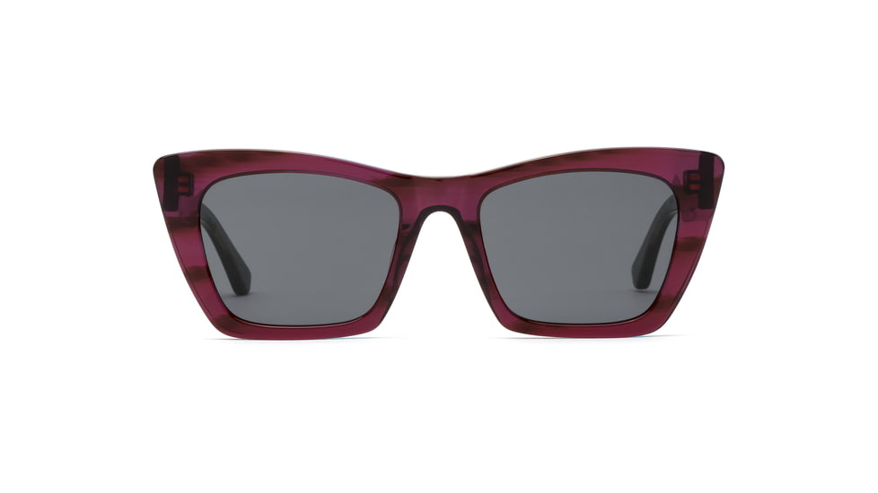 OTIS VIXEN Sunglasses - Womens, Trans Berry Aqua/Smokey Blue, 53-19-145, 131-2001