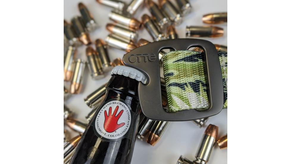 OTTE Gear Aloha Now Tiger Stripe Belt 1.5 in, Vintage Green, 2XL, ACC-BLT-ANTS-VG-2XL