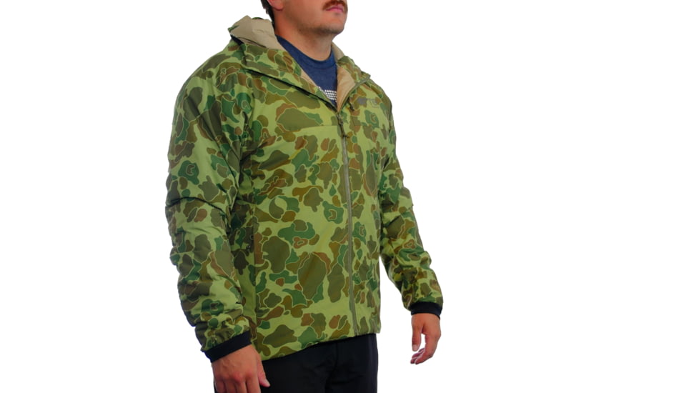 OTTE Gear LV Insulated Hoody - Mens, Frogskin Jungle, Large, A-LV-FJ-L