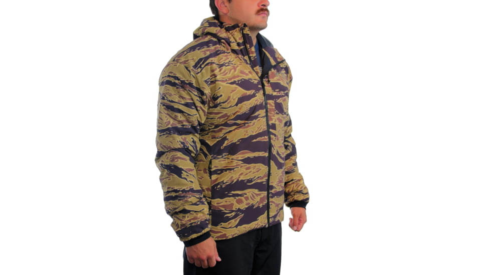 OTTE Gear LV Insulated Hoody - Mens, Tiger Stripe Gold, Large, A-LV-TSG-L