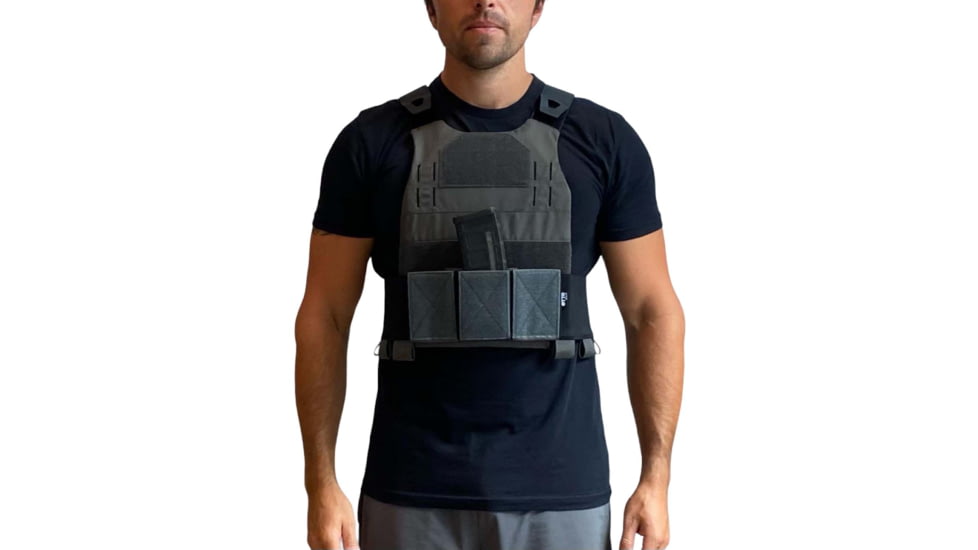 OTTE Gear LVZ/OVT Plate Carrier, One Size, Tactical Grey, TV1-TG-OS